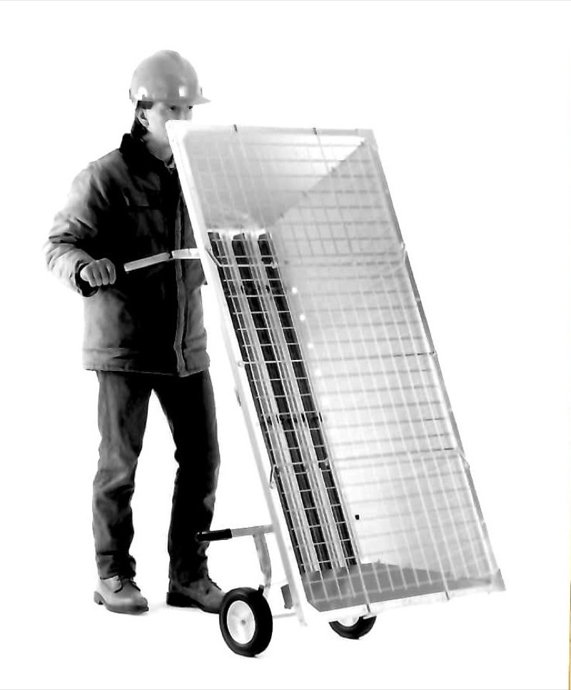 Aitken Products SH-series portable infrared heater in use on a job site